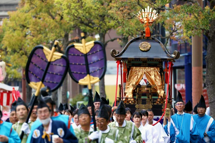 宗忠神社 令和6年 御神幸